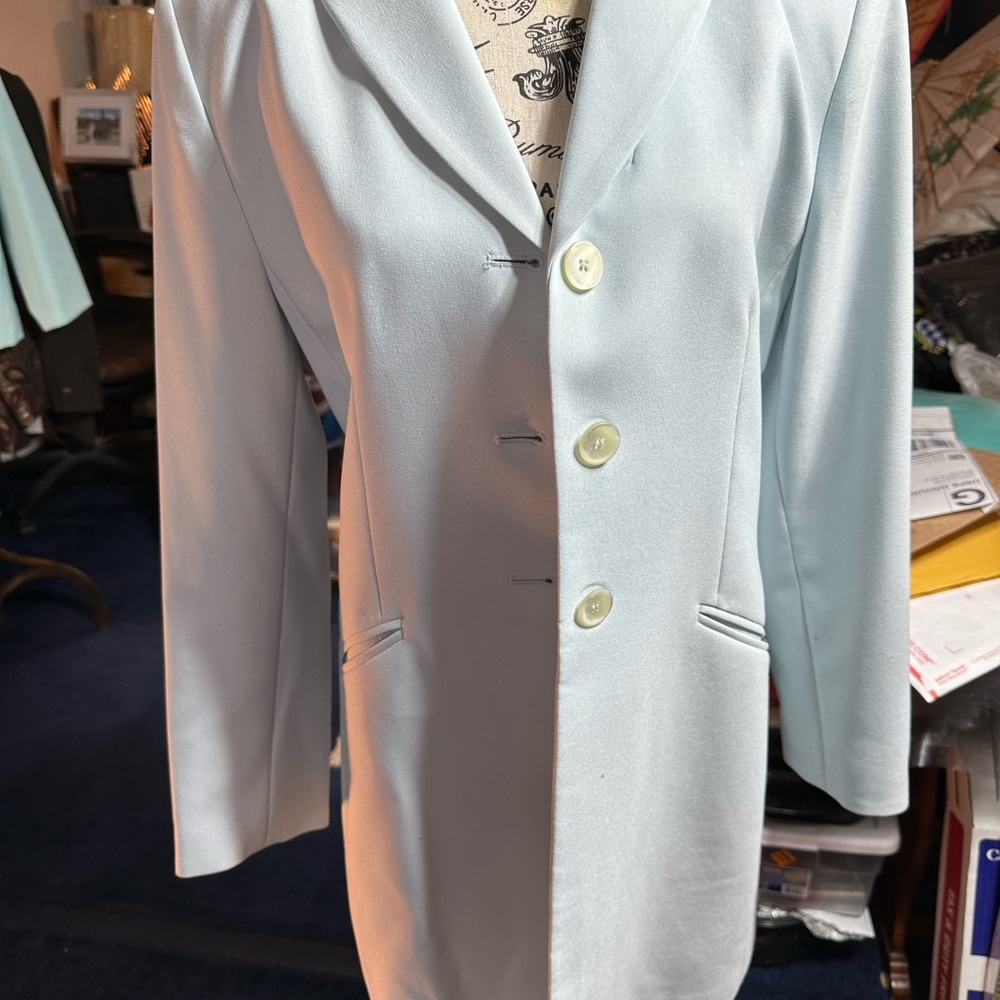 Suit… baby blue